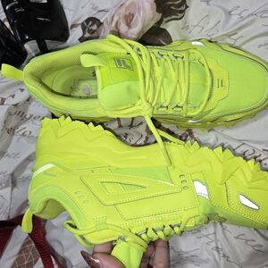 Bright Neon Sneakers